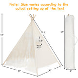 Kids Lace Teepee Tent Folding Children Playhouse with Bag