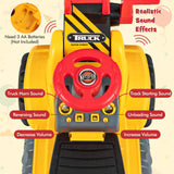 Kids Ride On Bulldozer Toy Play Truck with Adjustable Bucket Aged 3+ Years Old