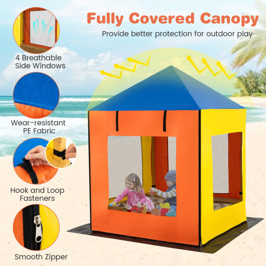 Foldable 2-Person Camping Cot Tent with Pop-up Tent Shelter and Portable Wheeled Bag-Green