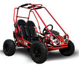 TrailMaster MINI XRX+ Kids Go Kart, 5.5hp Gas Engine with Electric Start, Remote Start/Kill, Ages 4-9