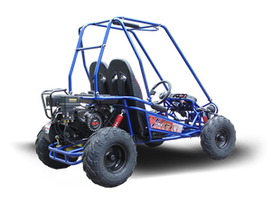 TrailMaster MINI XRX+ Kids Go Kart, 5.5hp Gas Engine with Electric Start, Remote Start/Kill, Ages 4-9