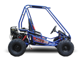 TrailMaster MINI XRX+ Kids Go Kart, 5.5hp Gas Engine with Electric Start, Remote Start/Kill, Ages 4-9