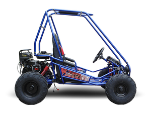 TrailMaster MINI XRX+ Kids Go Kart, 5.5hp Gas Engine with Electric Start, Remote Start/Kill, Ages 4-9