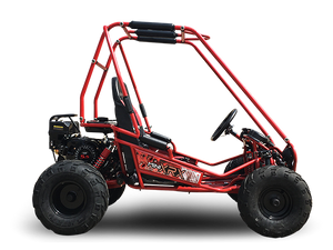 TrailMaster MINI XRX+ Kids Go Kart, 5.5hp Gas Engine with Electric Start, Remote Start/Kill, Ages 4-9