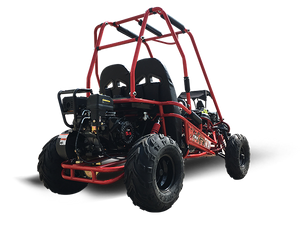 TrailMaster MINI XRX+ Kids Go Kart, 5.5hp Gas Engine with Electric Start, Remote Start/Kill, Ages 4-9