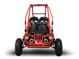 TrailMaster MINI XRX+ Kids Go Kart, 5.5hp Gas Engine with Electric Start, Remote Start/Kill, Ages 4-9