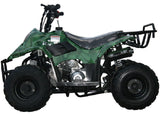 TrailMaster Mini Sport ATV 110, Gas Engine with Remote Start/Kill, Speed Governor, 6-inch Wheels