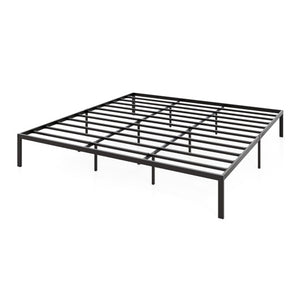 Full/Queen/King Size Metal Bed Frame Heavy Duty Support Slats Mattress Foundation-King Size
