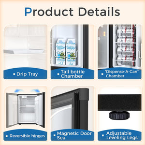 1.6\2.6\3.2 cu. ft Mini Fridge with Freezer