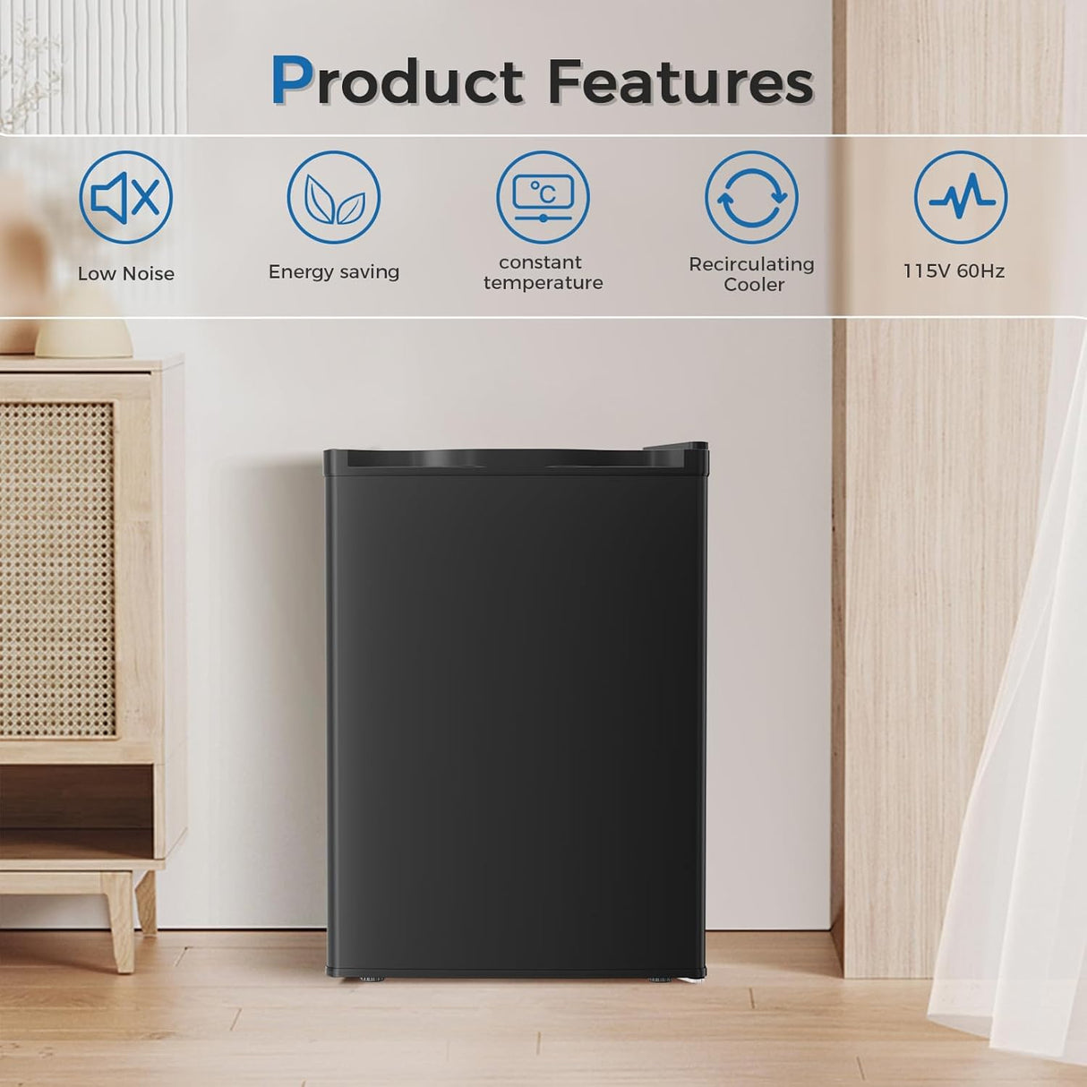 1.6\2.6\3.2 cu. ft Mini Fridge with Freezer