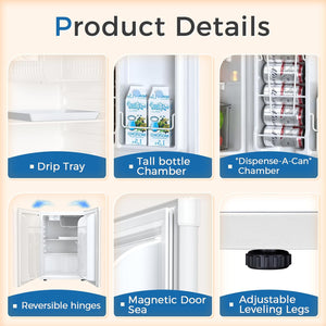 1.6\2.6\3.2 cu. ft Mini Fridge with Freezer