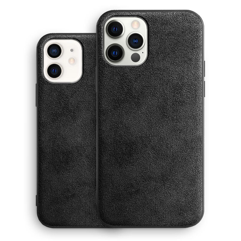 Alcantara iPhone Case (Max Protection) by Komodoty