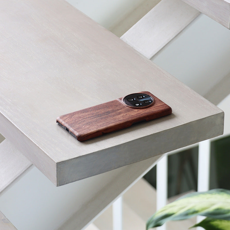 Slim Wood OnePlus Case by Komodoty