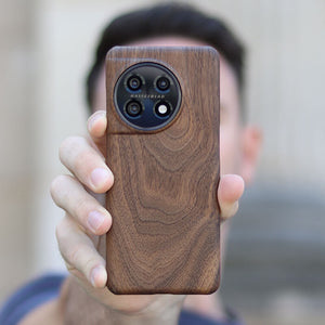 Slim Wood OnePlus Case by Komodoty