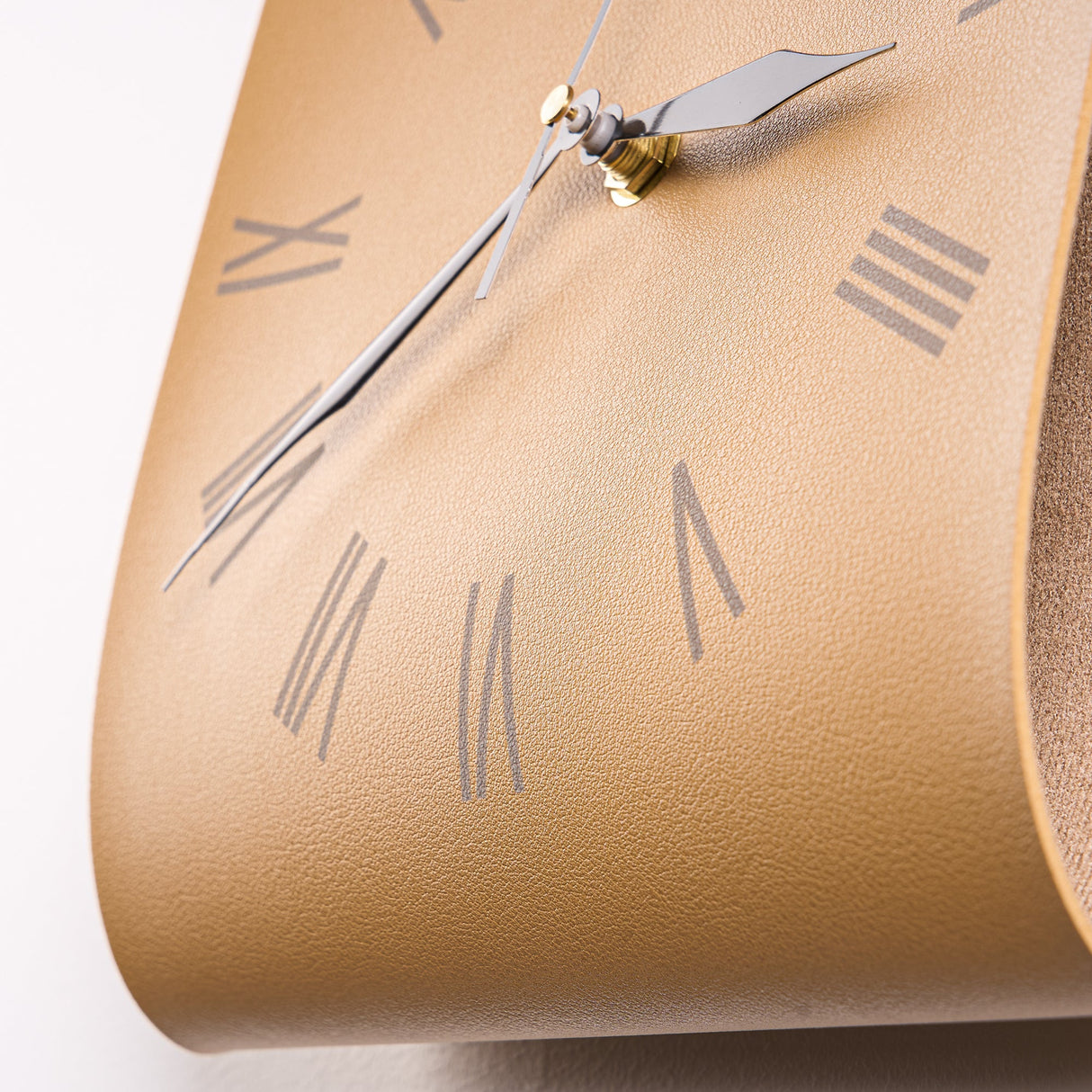 Leather Wall Clock