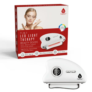 Pursonic 7-in-1 LED Light Therapy Beauty Wand by Pursonic