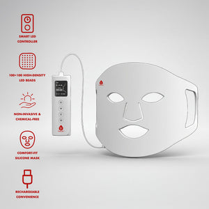 LED Light Therapy Mask with Smart Controller