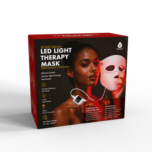 Pursonic 3D Soft-Silicone LED Light Therapy Mask with Smart Controller