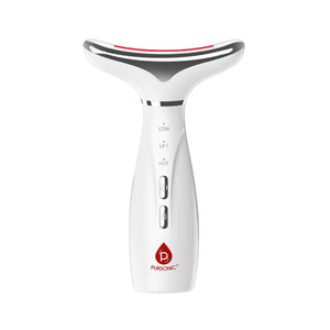 7-Color LED Light Therapy Neck & Face Device – Multi-Mode Rejuvenation System