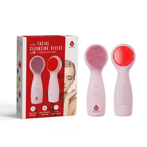 3-in-1 Sonic Facial Cleanser with Heated Jade & 7-Color LED Light Therapy – Pursonic Radiance Device