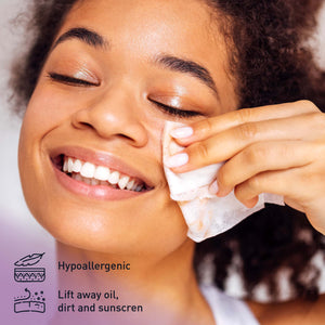 Pursonic Lip Care & Cleanse Bundle – Lip Sleeping Mask (Gummy Bear & Fresh Mint) + Makeup Removal Wipes (60-Count) by Pursonic