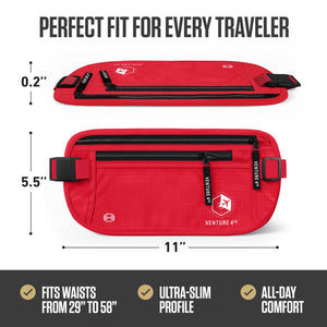 RFID Safe Money Belt