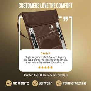 RFID Neck Pouch