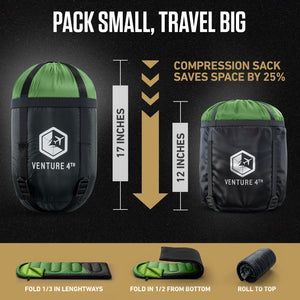 3-Season Sleeping Bag