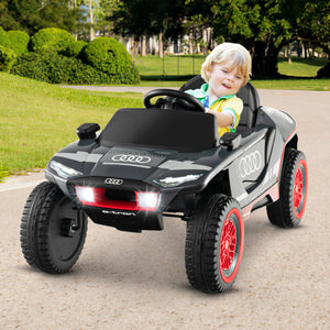 Licensed Audi Kids Ride On E-tron Racing Car-Gray
