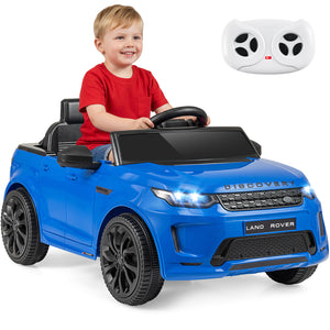 Licensed Land Rover Kids Ride on Car 12V Battery Powered Kids Electric Car-Navy
