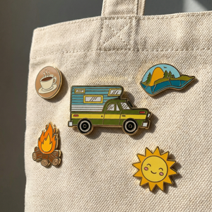 Life Is Better When Camping Enamel Pin