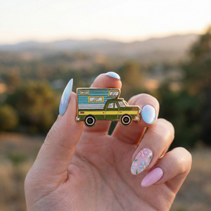 Life Is Better When Camping Enamel Pin