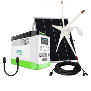 High Capacity Lithium 1800 Solar and Wind Generator