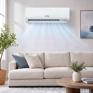 Lithzen 18000 BTU 208-230V 17 SEER2 Mini Split Air Conditioner and Heater WiFi Enabled