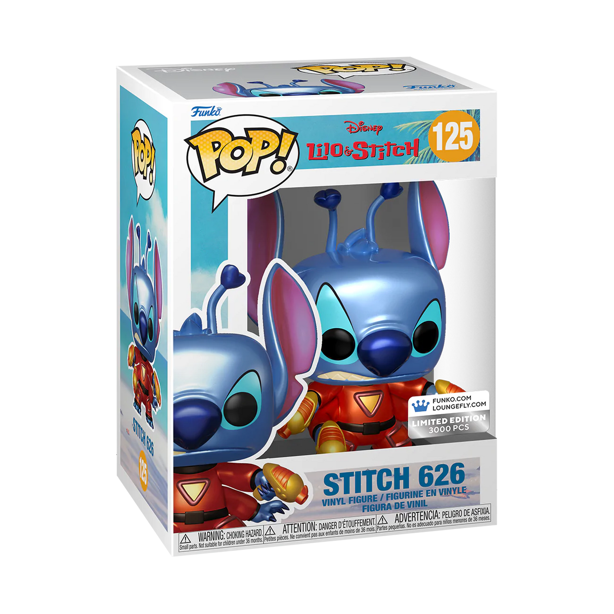 Stitch 626 & Light Up Mini Backpack Loungefly