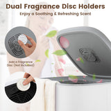 40L Towel Warmer Luxury Hot Towel Bucket with 2 Heating Temperatures-White