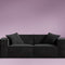 M1 Sofa Loveseat - Carbon Black