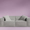 M1 Sofa Loveseat - Platinum Grey
