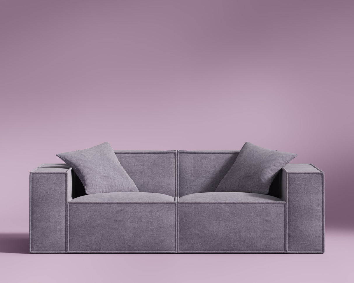M1 Sofa Loveseat - Lithium Lavender