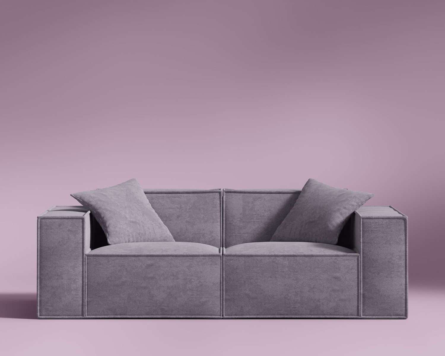 M1 Sofa Loveseat - Lithium Lavender