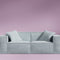 M1 Sofa Loveseat - Nitrogen Sky Blue