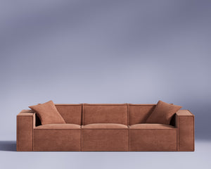 M1 Sofa Three Seater - Copper Tan