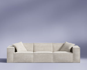 M1 Sofa Three Seater - Helium Cloud