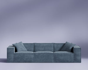 M1 Sofa Three Seater - Hydrogen Blue