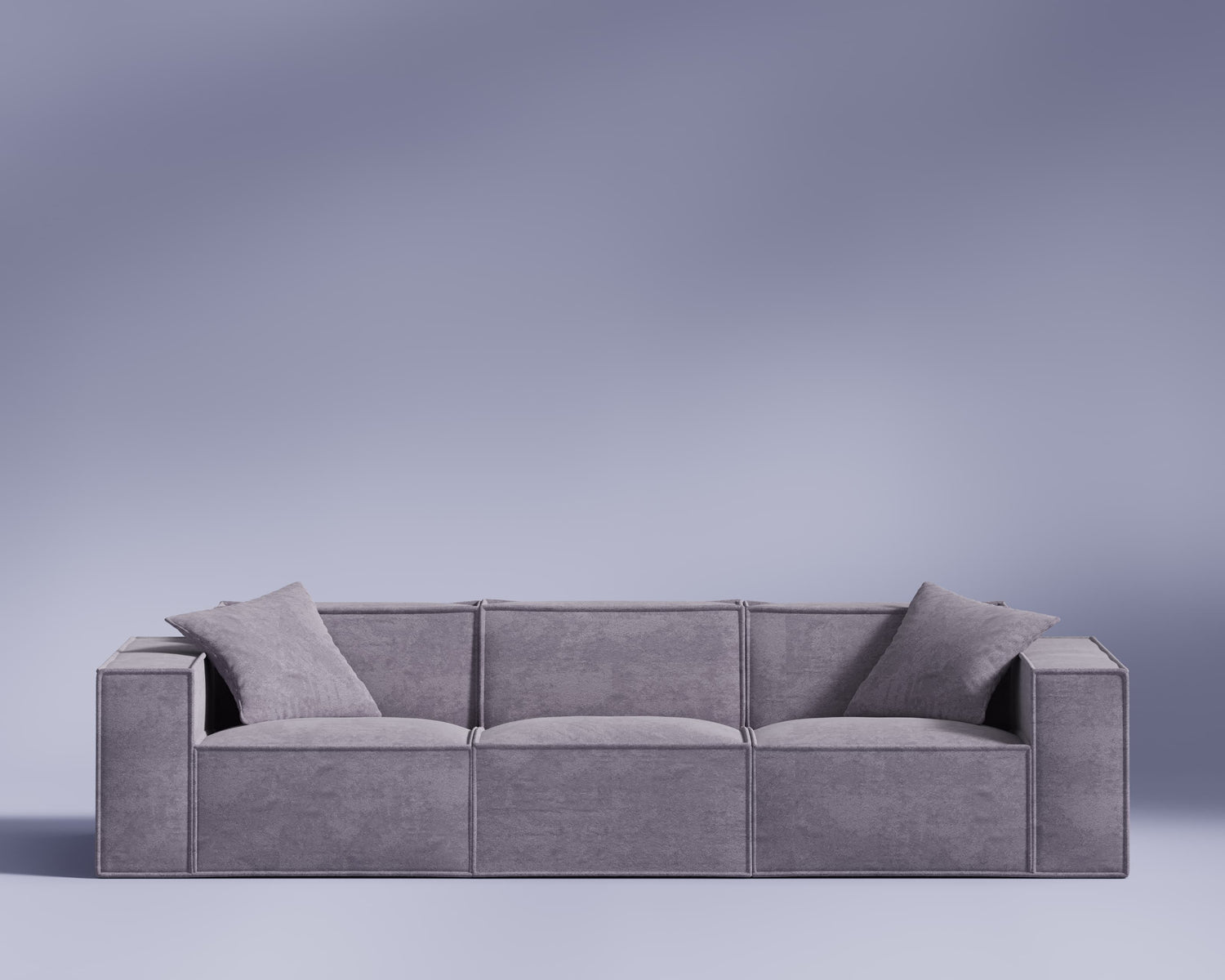 M1 Sofa Three Seater - Lithium Lavender