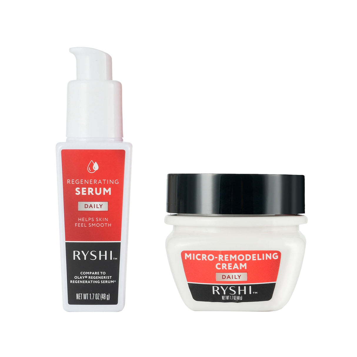 Complete Skincare Duo: Regenerating Serum + Micro Remodeling Cream by Pursonic