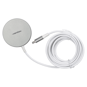 Ventev Ventev - 10ft Alloy 15W Wireless Magnetic Charger - Silver Silver by Ventev