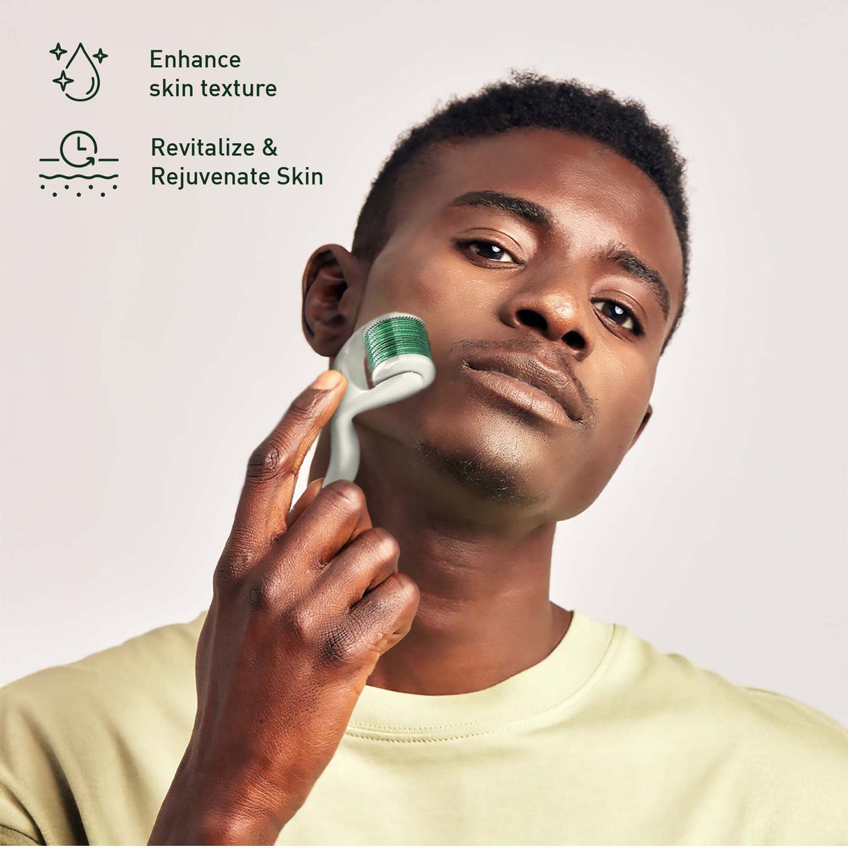 Glow & Clarity Trio: Derma Roller, Precision Dermaplaning Tool, & Pore Vacuum