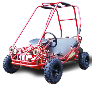 TrailMaster MINI XRS+ Kids Go Kart, 5.5hp Gas Engine, Dual Seats, Adjustable Pedals, Pull Start, Kids Ages 4-9