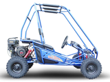 TrailMaster MINI XRS+ Kids Go Kart, 5.5hp Gas Engine, Dual Seats, Adjustable Pedals, Pull Start, Kids Ages 4-9